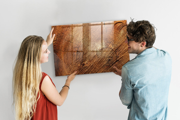 Tableau effaçable magnétique Tableau mémo de style rustique