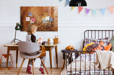 Tableau effaçable magnétique Tableau mémo de style rustique