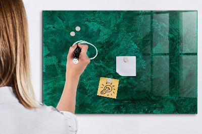 Tableau magnétique effaçable Tableau vert pour les notes et les photos