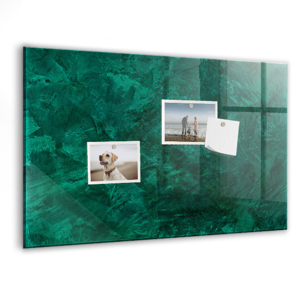 Tableau magnétique effaçable Tableau vert pour les notes et les photos
