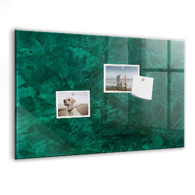 Tableau magnétique effaçable Tableau vert pour les notes et les photos