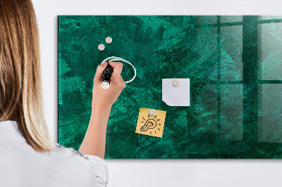 Tableau magnétique effaçable Tableau vert pour les notes et les photos