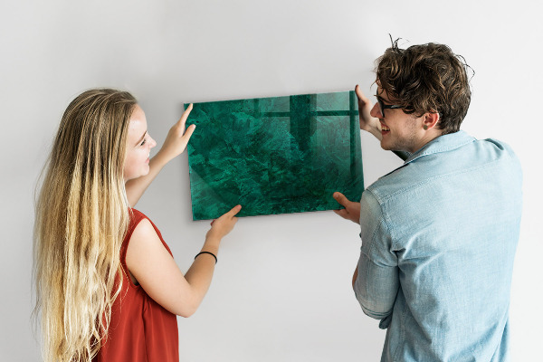 Tableau magnétique effaçable Tableau vert pour les notes et les photos