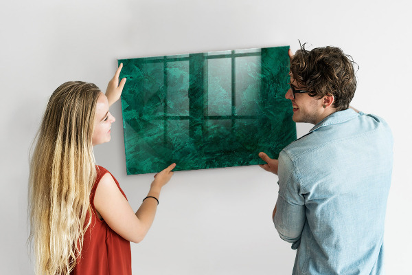 Tableau magnétique effaçable Tableau vert pour les notes et les photos