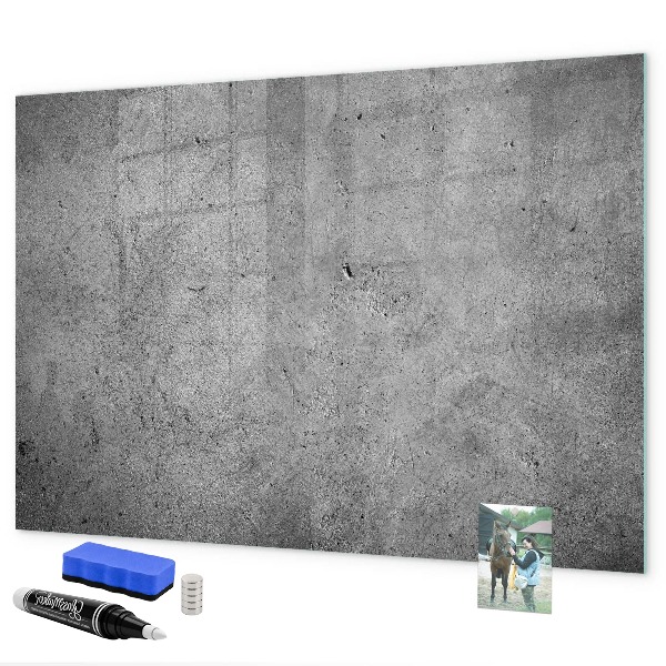 Tableau effaçable magnétique Tableau mémo avec aimants et photos
