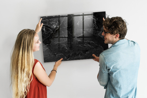 Tableau effaçable magnétique Un tableau élégant pour les notes et les photos