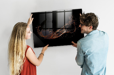 Tableau effaçable magnétique Panneau d'affichage photo créatif