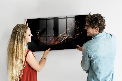 Tableau effaçable magnétique Panneau d'affichage photo créatif