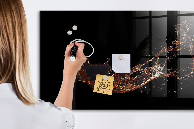 Tableau effaçable magnétique Panneau d'affichage photo créatif