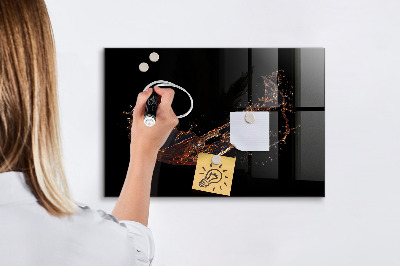 Tableau effaçable magnétique Panneau d'affichage photo créatif