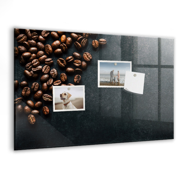 Tableau effaçable magnétique Café et souvenirs en un seul endroit