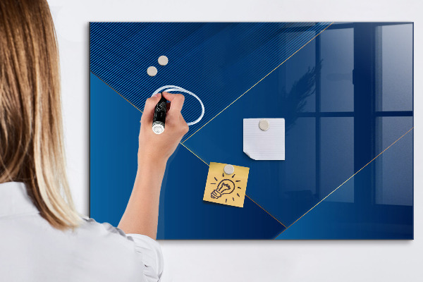 Tableau magnétique effaçable Tableau moderne pour notes et photos