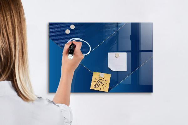 Tableau magnétique effaçable Tableau moderne pour notes et photos
