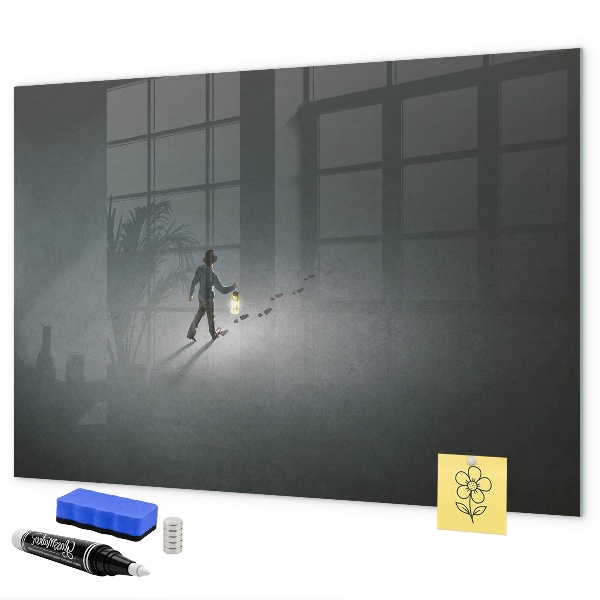 Tableau effaçable magnétique Tableau magnétique pour photos et notes