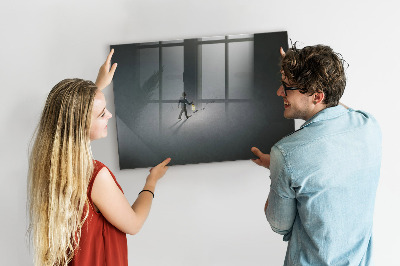 Tableau effaçable magnétique Tableau magnétique pour photos et notes