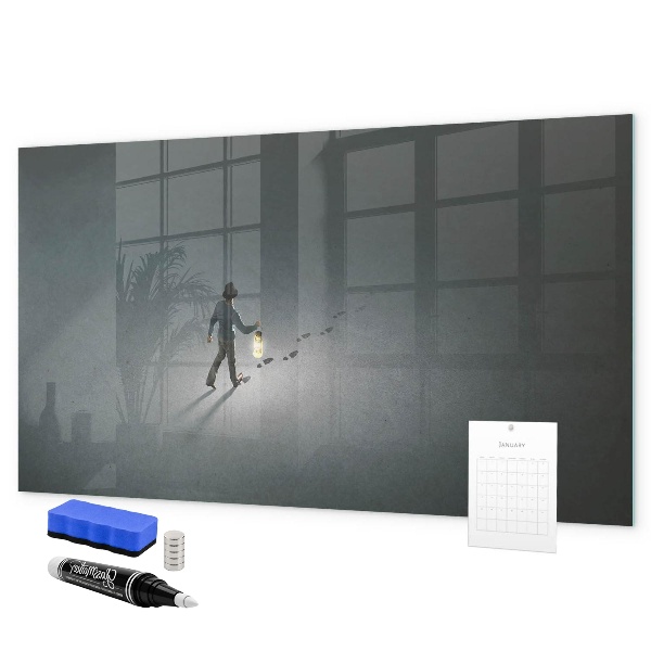 Tableau effaçable magnétique Tableau magnétique pour photos et notes
