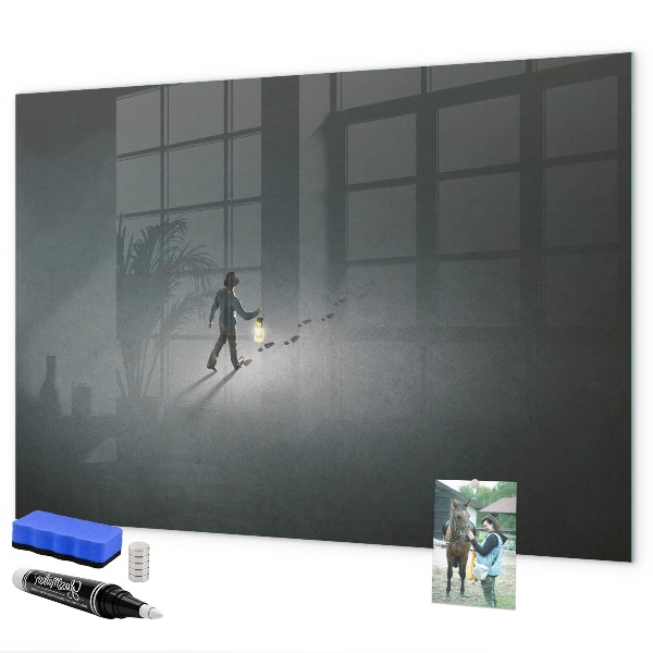 Tableau effaçable magnétique Tableau magnétique pour photos et notes