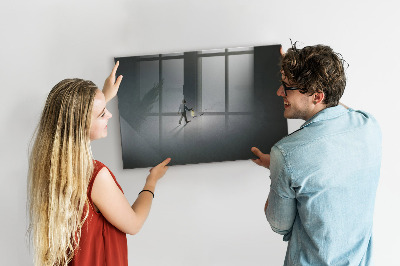 Tableau effaçable magnétique Tableau magnétique pour photos et notes