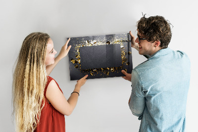 Tableau effaçable magnétique Panneau d'affichage photo créatif