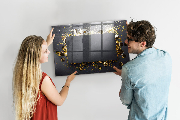 Tableau effaçable magnétique Panneau d'affichage photo créatif