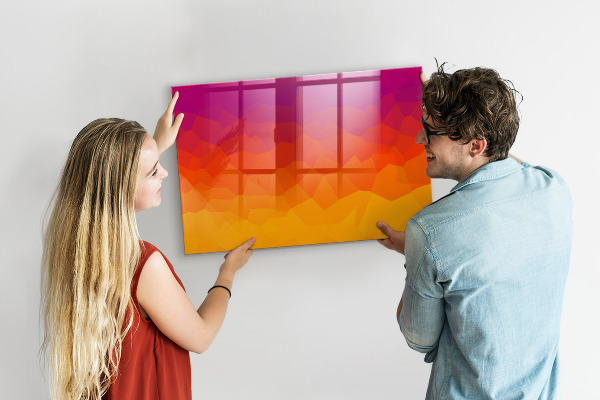 Tableau effaçable magnétique Un tableau coloré pour les notes et les photos