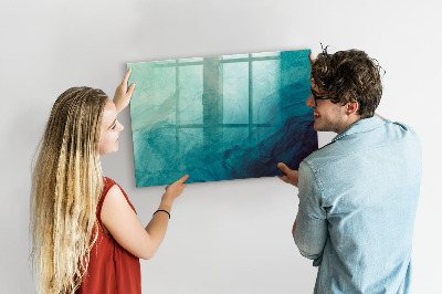 Tableau effaçable magnétique Un tableau coloré pour les notes et les photos