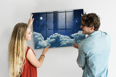 Tableau effaçable magnétique Un tableau blanc pour les notes et les photos
