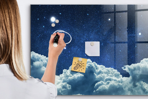 Tableau effaçable magnétique Un tableau blanc pour les notes et les photos