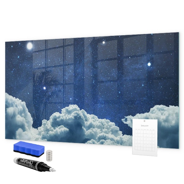 Tableau effaçable magnétique Un tableau blanc pour les notes et les photos