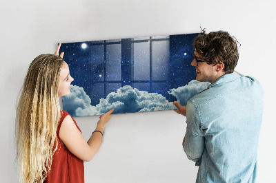Tableau effaçable magnétique Un tableau blanc pour les notes et les photos