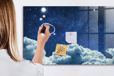 Tableau effaçable magnétique Un tableau blanc pour les notes et les photos