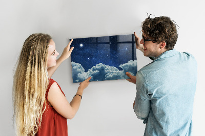 Tableau effaçable magnétique Un tableau blanc pour les notes et les photos