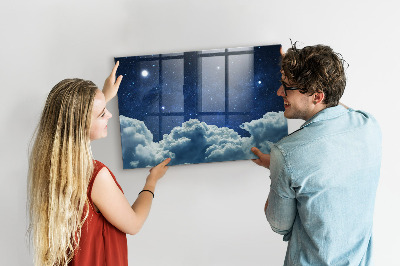 Tableau effaçable magnétique Un tableau blanc pour les notes et les photos