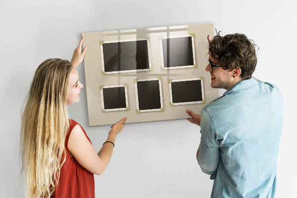 Tableau effaçable magnétique Un espace créatif pour les souvenirs de famille