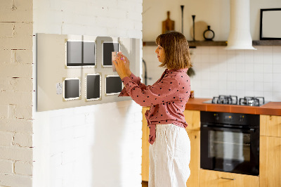 Tableau effaçable magnétique Un espace créatif pour les souvenirs de famille