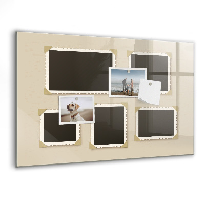 Tableau effaçable magnétique Un espace créatif pour les souvenirs de famille
