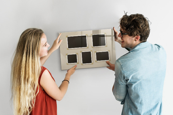 Tableau effaçable magnétique Un espace créatif pour les souvenirs de famille