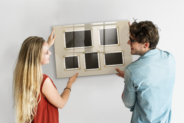Tableau effaçable magnétique Un espace créatif pour les souvenirs de famille