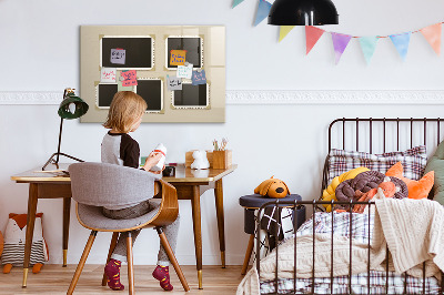 Tableau effaçable magnétique Un espace créatif pour les souvenirs de famille