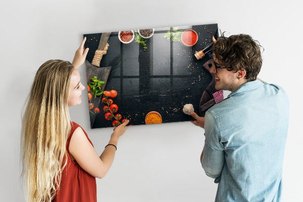 Tableau effaçable magnétique Inspirations culinaires liées à des souvenirs personnels