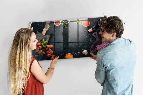 Tableau effaçable magnétique Inspirations culinaires liées à des souvenirs personnels