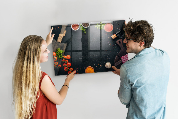 Tableau effaçable magnétique Inspirations culinaires liées à des souvenirs personnels