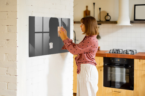 Tableau magnétique effaçable Un tableau pratique pour les notes et les photos