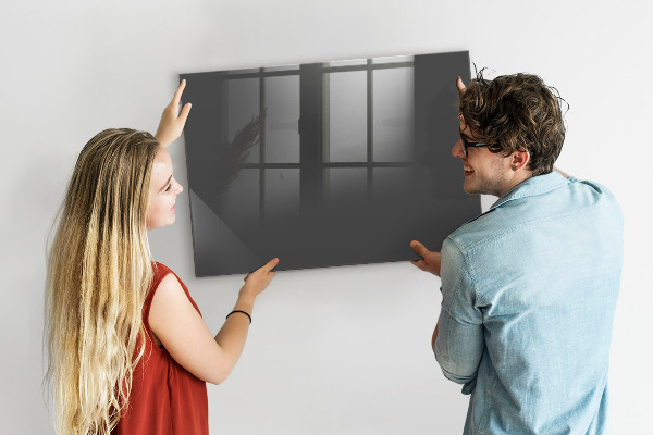 Tableau magnétique effaçable Un tableau pratique pour les notes et les photos