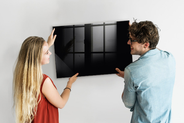 Tableau effaçable magnétique Tableau moderne pour notes et photos