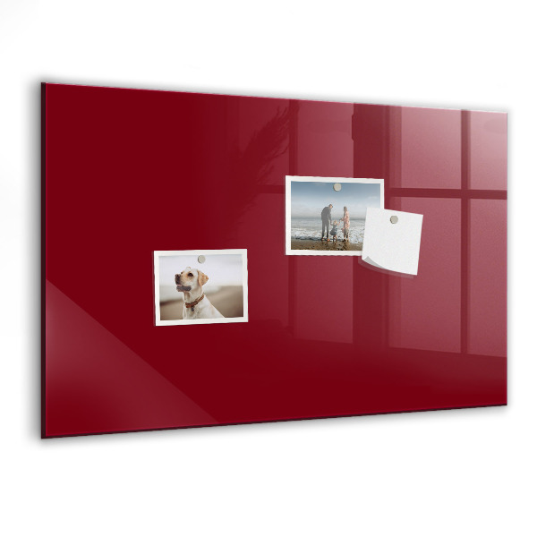 Tableau magnétique effaçable Un tableau élégant pour les notes et les photos