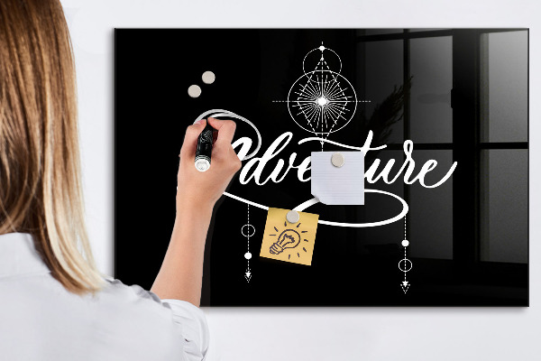 Tableau effaçable magnétique Panneau d'affichage photo moderne