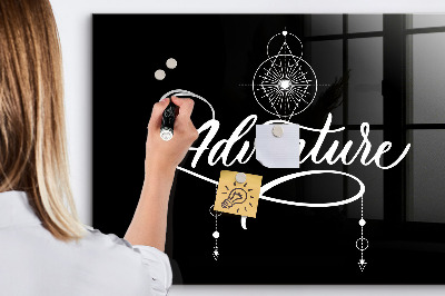 Tableau effaçable magnétique Panneau d'affichage photo moderne