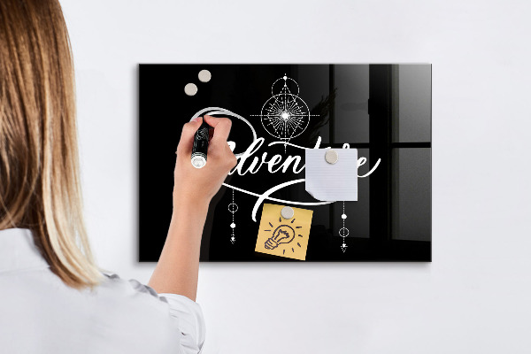 Tableau effaçable magnétique Panneau d'affichage photo moderne