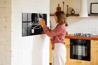 Tableau effaçable magnétique Panneau d'affichage photo moderne
